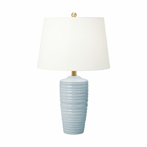 Chapman & Myers Waveland 1-LT Table Lamp - Frosted Anglia - CT1201FRA1