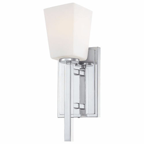 City Square 1-LT Wall Sconce - Chrome - 6540-77