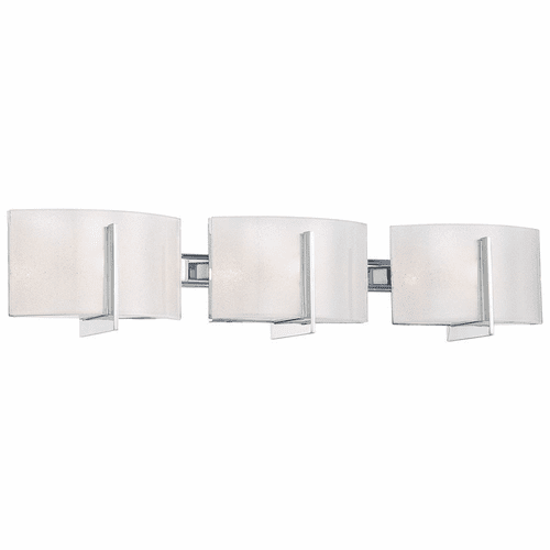 Clarte 3-LT Bath Light - Chrome - 6393-77