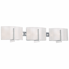 Clarte 3-LT Bath Light - Chrome - 6393-77