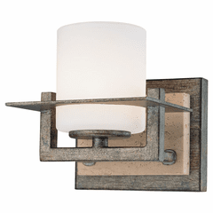 Compositions 1-LT Bath Light - Aged Patina Iron - 6461-273