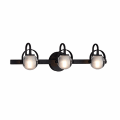 Conduit 3-Light Bath Bar - Matte Black - FSN-8063-CLOP-MBLK Conduit 3-Light Bath Bar - Matte Black - FSN-8063-CLOP-MBLK