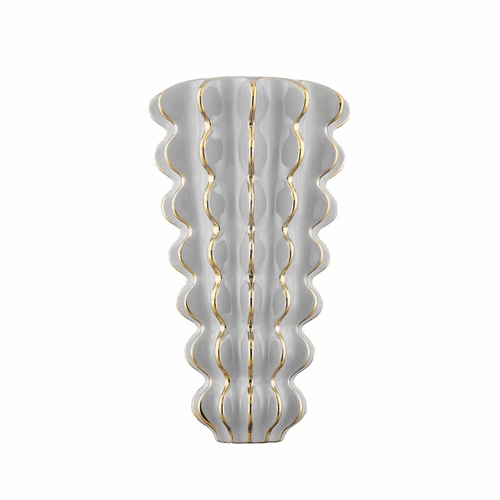Corbett Esperanza 2 Light Wall Sconce - Ceramic Gloss Gray - 394-02-CGG
