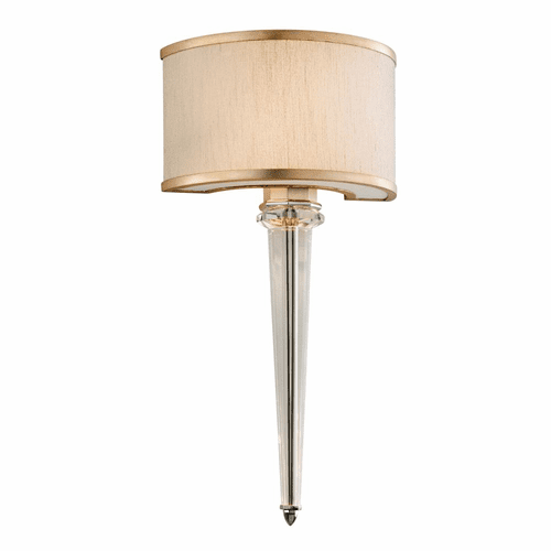 Corbett Harlow 2 + 4-LT Wall Sconce - Tranquility Silver Leaf - 166-12