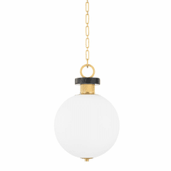 Corbett Haru 1 Light Small Pendant - Vintage Brass - 395-13-VB Corbett Haru 1 Light Small Pendant - Vintage Brass - 395-13-VB