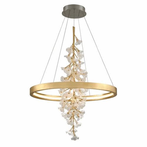 Corbett Jasmine 1-LT Pendant - Gold Leaf - 268-72