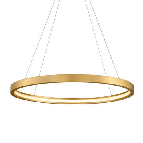 Corbett Lighting Jasmine 1-LT Pendant - Gold Leaf - 284-43