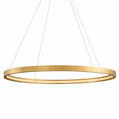Corbett Lighting Jasmine 1-LT Pendant - Gold Leaf - 284-44 Corbett Lighting Jasmine 1-LT Pendant - Gold Leaf - 284-44