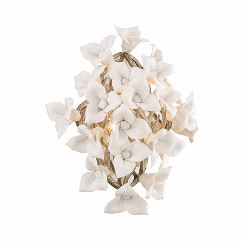 Corbett Lily 1-LT Wall Sconce - Enchanted Silver Leaf - 211-12