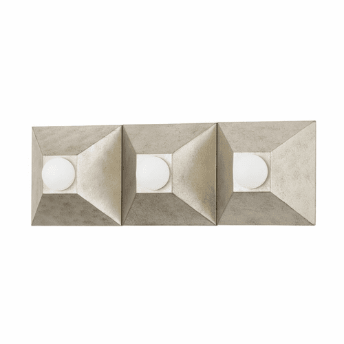 Corbett Max 3 Light Bath Bracket - Silver Leaf - 325-03-SL