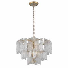 Corbett Piemonte 8-LT Chandelier - Royal Gold - 244-48