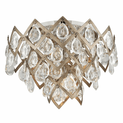 Corbett Tiara 3-LT Ceiling Semi-Flush - Vienna Bronze - 214-33
