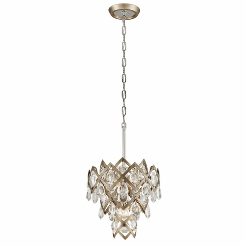 Corbett Tiara 3-LT Small Pendant - Vienna Bronze - 214-44