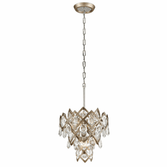 Corbett Tiara 3-LT Small Pendant - Vienna Bronze - 214-44