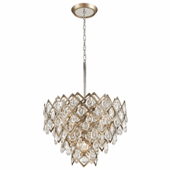 Corbett Tiara 7-LT Pendant Dining - Vienna Bronze - 214-47
