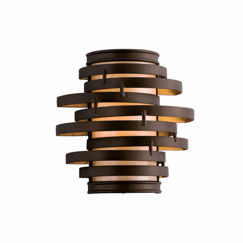Corbett Vertigo 1-LT Wall Sconce - Bronze And Gold Leaf - 113-11