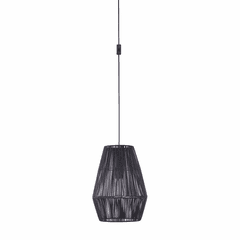 Craftmade 1 Light Swag Pendant w/Cord and Plug - Flat Black - SW2009-FB