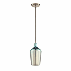 Craftmade 1-LT Mini Pendant - Brushed Polished Nickel - P720BNK1