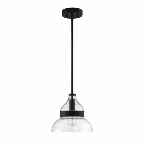 Craftmade 1-LT Mini Pendant - Flat Black - P960FB1