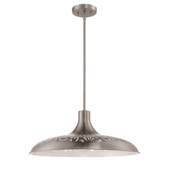 Craftmade 1-LT Pendant - Brushed Polished Nickel - P965BNK1