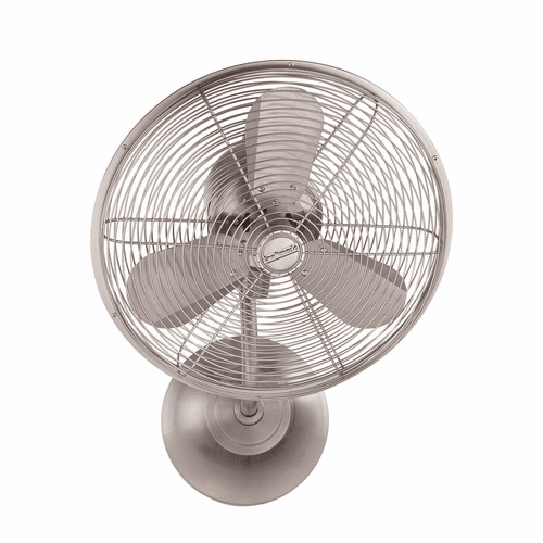 Craftmade 14" Bellows I Hard-Wired Wall Fan - Polished Nickel - BW116BNK3-HW