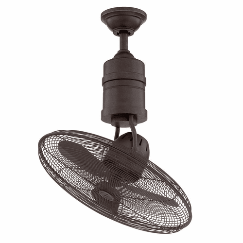Craftmade 19" Bellows III Ceiling Fan - Aged Bronze Textured - BW321AG3