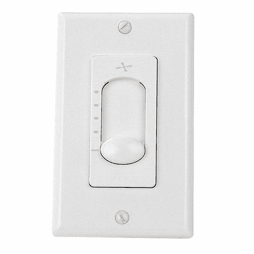 Craftmade 4 Speed Fan Wall Control, no Reverse - White - CM-6W