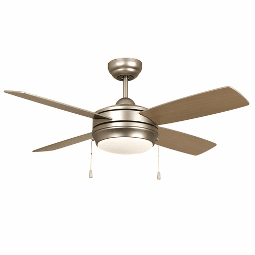 Craftmade 44" Laval LED Ceiling Fan w/Blades - Satin Nickel - LAV44BN4LK-LED