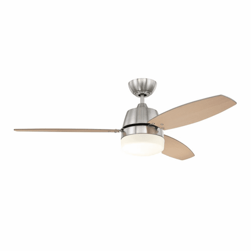 Craftmade 52" Beltre Ceiling Fan - Brushed Polished Nickel - BEL52BNK3-LED