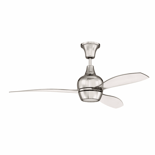 Craftmade 52" Bordeaux Ceiling Fan - Polished Nickel - BRD52PLN3