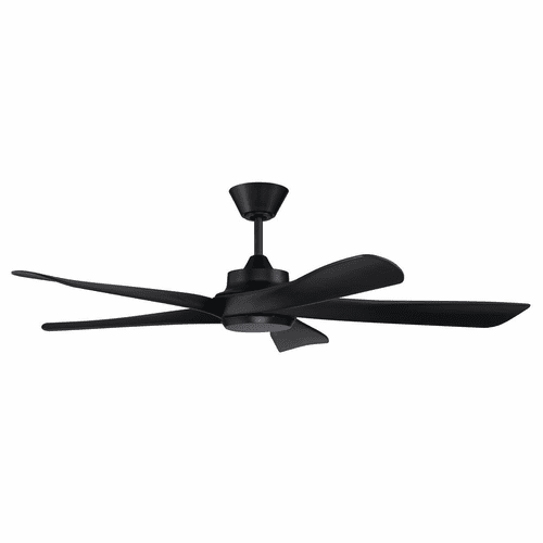 Craftmade 52" Captivate Ceiling Fan - Flat Black - CPT52FB5
