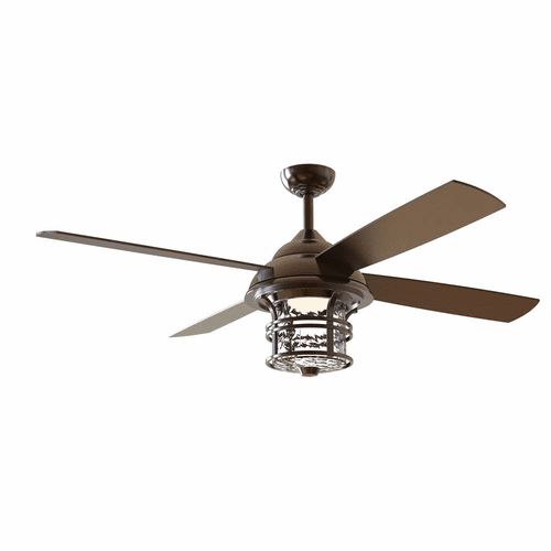 Craftmade 52" Courtyard Ceiling Fan - Oiled Bronze - CYD56OB4