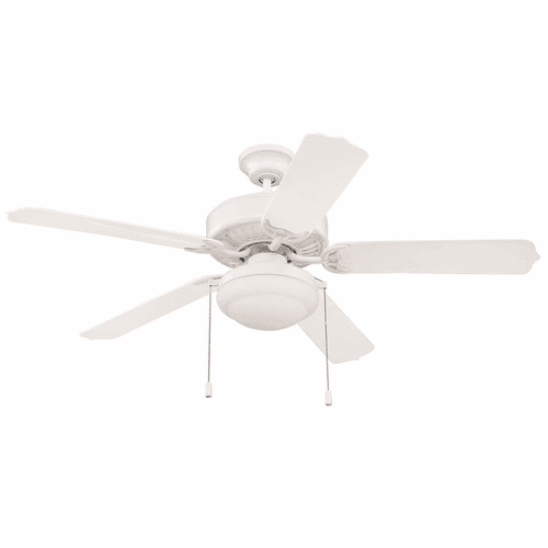 Craftmade 52" Enduro Ceiling Fan w/Light Kit - White - END52WW5PC1