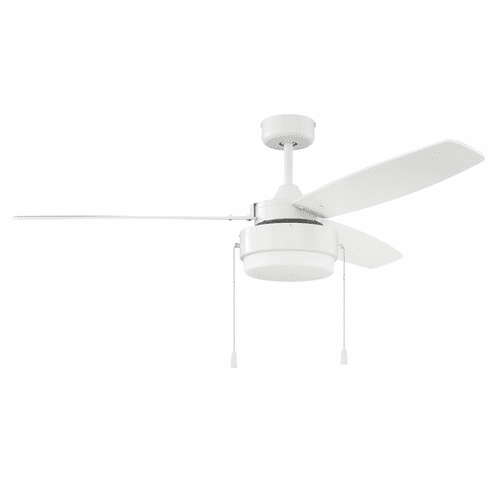 Craftmade 52" Intrepid Ceiling Fan - White - INT52W3