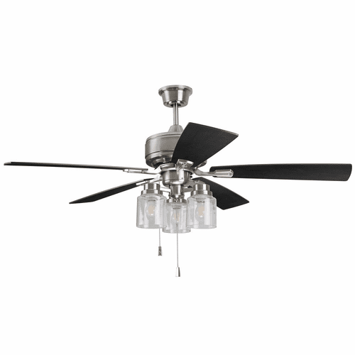Craftmade 52" Kate Ceiling Fan in Brushed Polished Nickel - KTE52BNK5