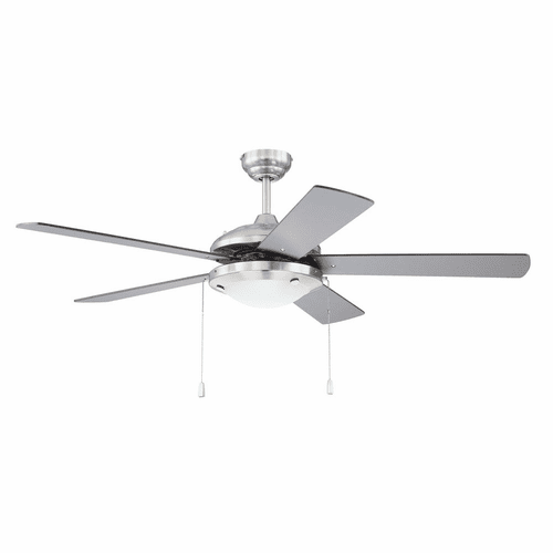 Craftmade 52" Nikia Ceiling Fan - Brushed Polished Nickel - NIK52BNK5