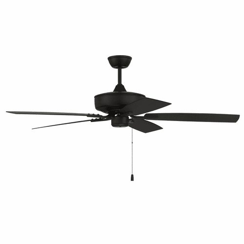 Craftmade 52" Outdoor Pro Plus Ceiling Fan - Flat Black - OP52FB5