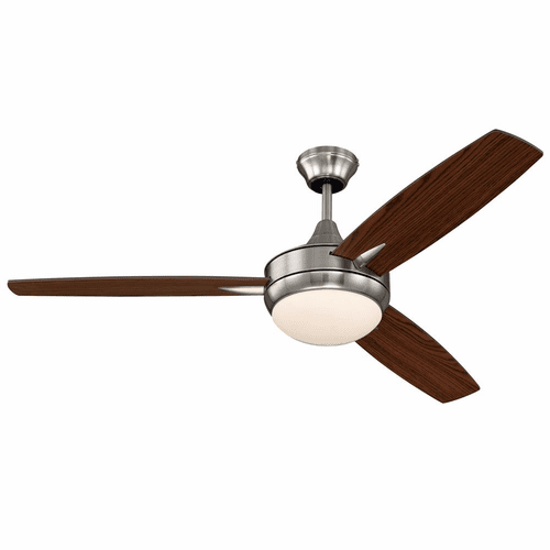 Craftmade 52" Targas Ceiling Fan - Brushed Polished Nickel - TG52BNK3