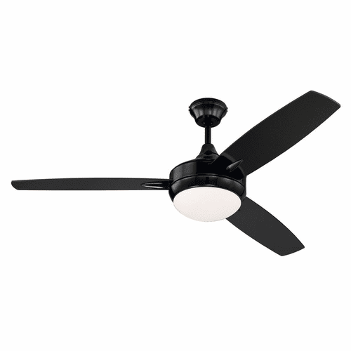 Craftmade 52" Targas Ceiling Fan - Gloss Black - TG52GBK3