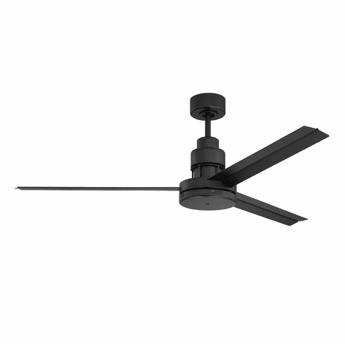 Craftmade 54" Mondo Ceiling Fan - Flat Black - MND54FB3