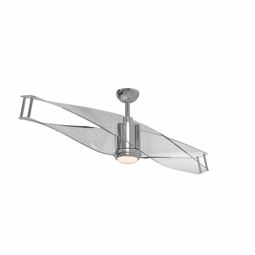 Craftmade 56" Illusion Ceiling Fan - Polished Nickel - ILU56PLN2