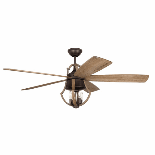 Craftmade 56" Winton Ceiling Fan - Aged Bronze Brushed - WIN56ABZWP5