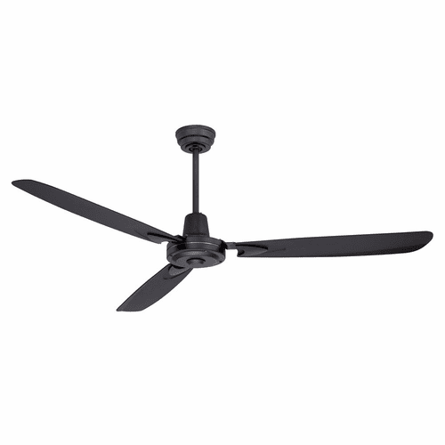 Craftmade 58" Velocity Ceiling Fan - Flat Black - VE58FB3