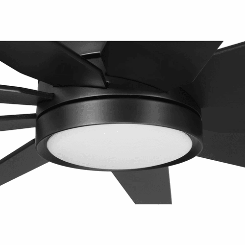 Craftmade 60" Champion Ceiling Fan - Flat Black - CHP60FB9