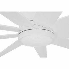 Craftmade 60" Champion Ceiling Fan - Matte White - CHP60MWW9