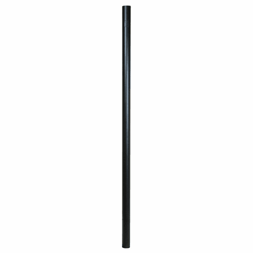 Craftmade 84" Smooth Direct Burial Post - Textured Matte Black - Z8790-TB