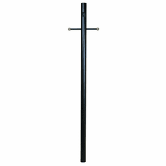 Craftmade 84" Smooth Direct Burial Post - Textured Matte Black - Z8792-TB