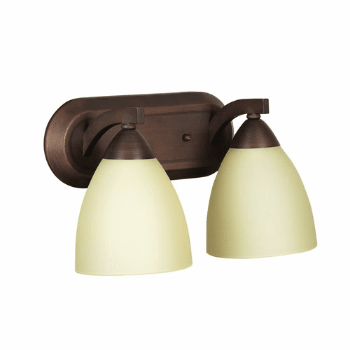 Craftmade Almeda 2-LT Vanity Light - Old Bronze - 37702-OLB