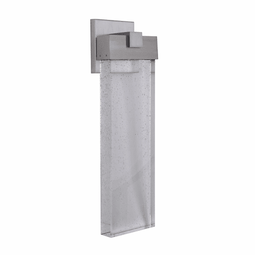Craftmade Aria Large LED Outdoor Wall Mount - Satin Aluminum - Z1624-SA-LED