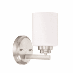 Craftmade Bolden 1-LT Wall Sconce - Brushed Polished Nickel - 50501-BNK-WG
